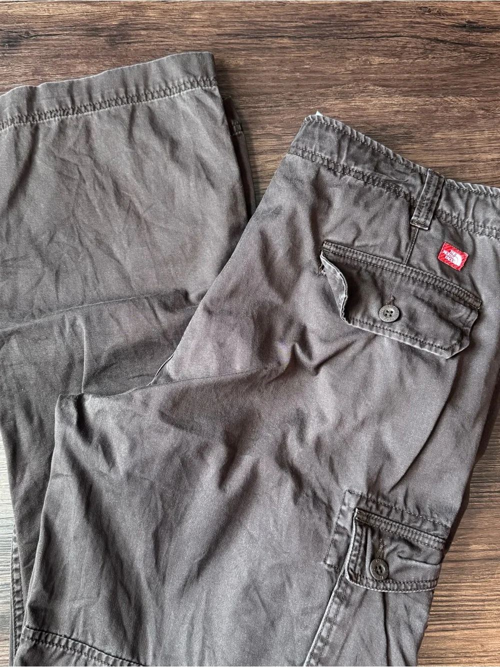 Vintage The North Face A5 Series Cargo Pants 36 Brown Ripstop Hiking Outdoor 31”
